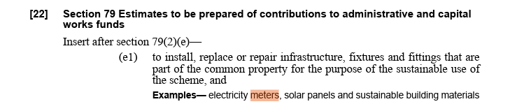 Section 79 Captial works funds clause https://legislation.nsw.gov.au/view/whole/html/inforce/current/act-2015-050#sec.79
